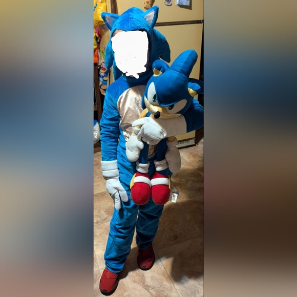 Disguise Kids Sonic Costume - Blue - Picture 4 of 5
